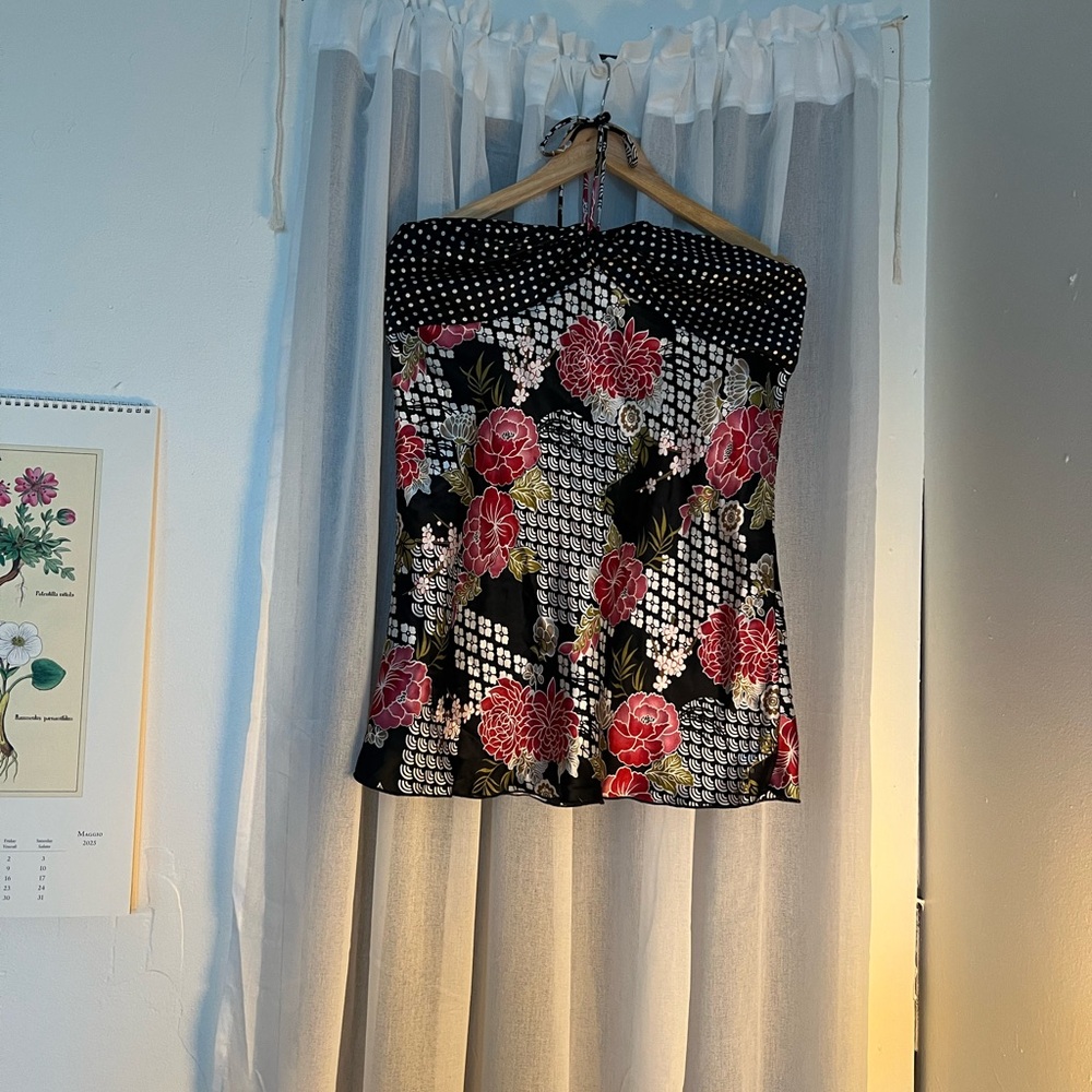 Floral Halter Top